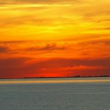 Sonnenuntergang im Juni